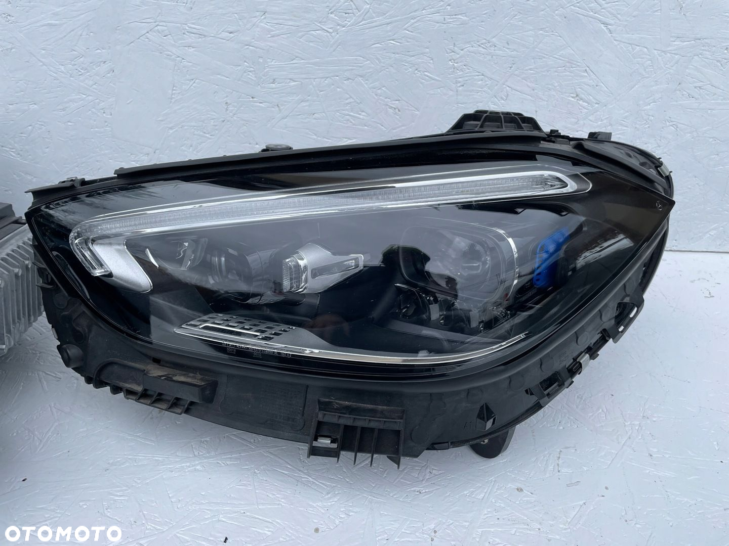 MERCEDES C W206 C KLASA 206 FULL LED DIGITAL LIGHT LEWY RELEKTOR ORG FV - 2