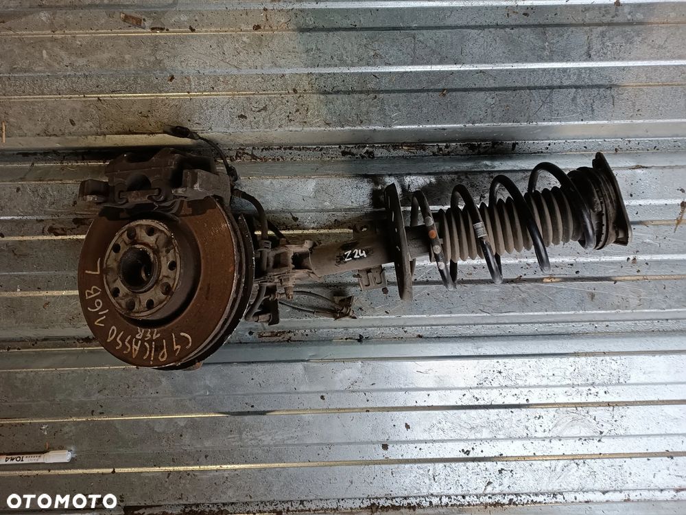 ZWROTNICA LEWA KOMPLETNA  MC PHERSON LEWY CITROEN C4 PICASSO II PEUGEOT 308 T9 - 2