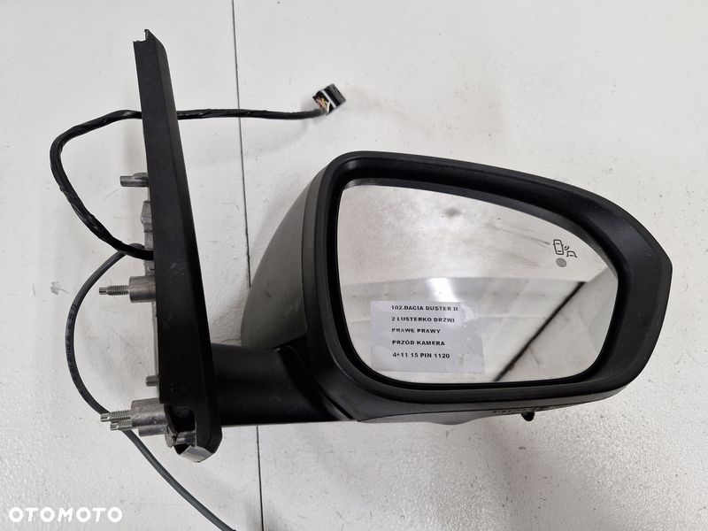 DACIA DUSTER 2 II LUSTERKO DRZWI PRAWE KAMERA ASYSTENT 4+11 15 PIN - 7
