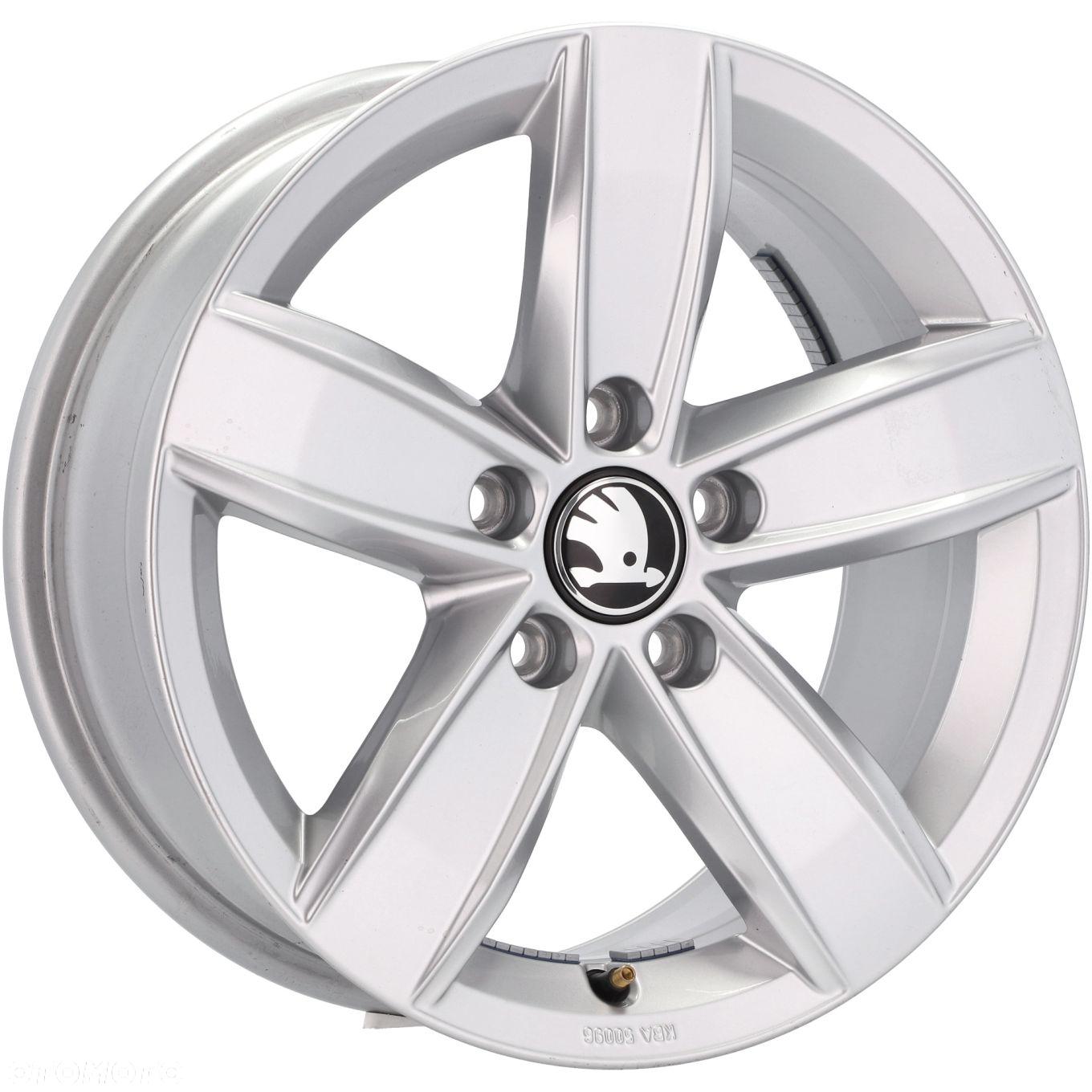 4x OEM Felgi 16 SKODA Karoq Octavia II III IV Superb Yeti m.in. do AUDI A3 8p 8v A4 b7 - 7N0071496C - 2