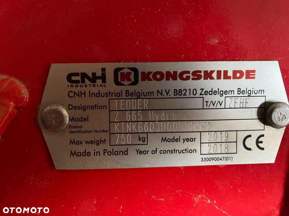 Kongskilde Z665 Hydro - 2