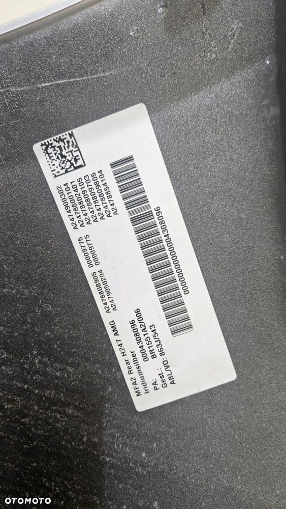 zderzak przód przedni mercedes gla 247 amg a24f8830206 - 13