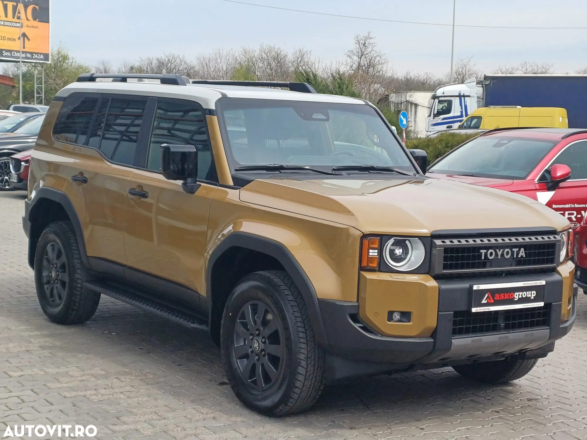 Toyota Land Cruiser 2.8l D-4D 204 CP A/T 7 locuri Luxury AVS Brown - 3