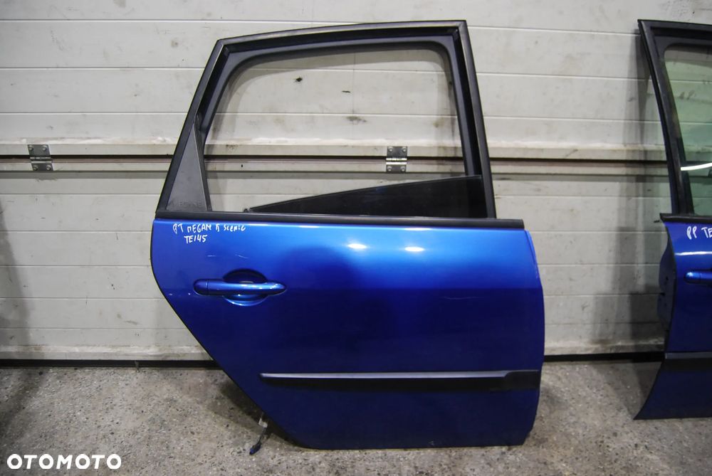 DRZWI PRAWY TYŁ TYLNE PRAWE LEWE RENAULT MEGANE SCENIC II TEI45 - 1