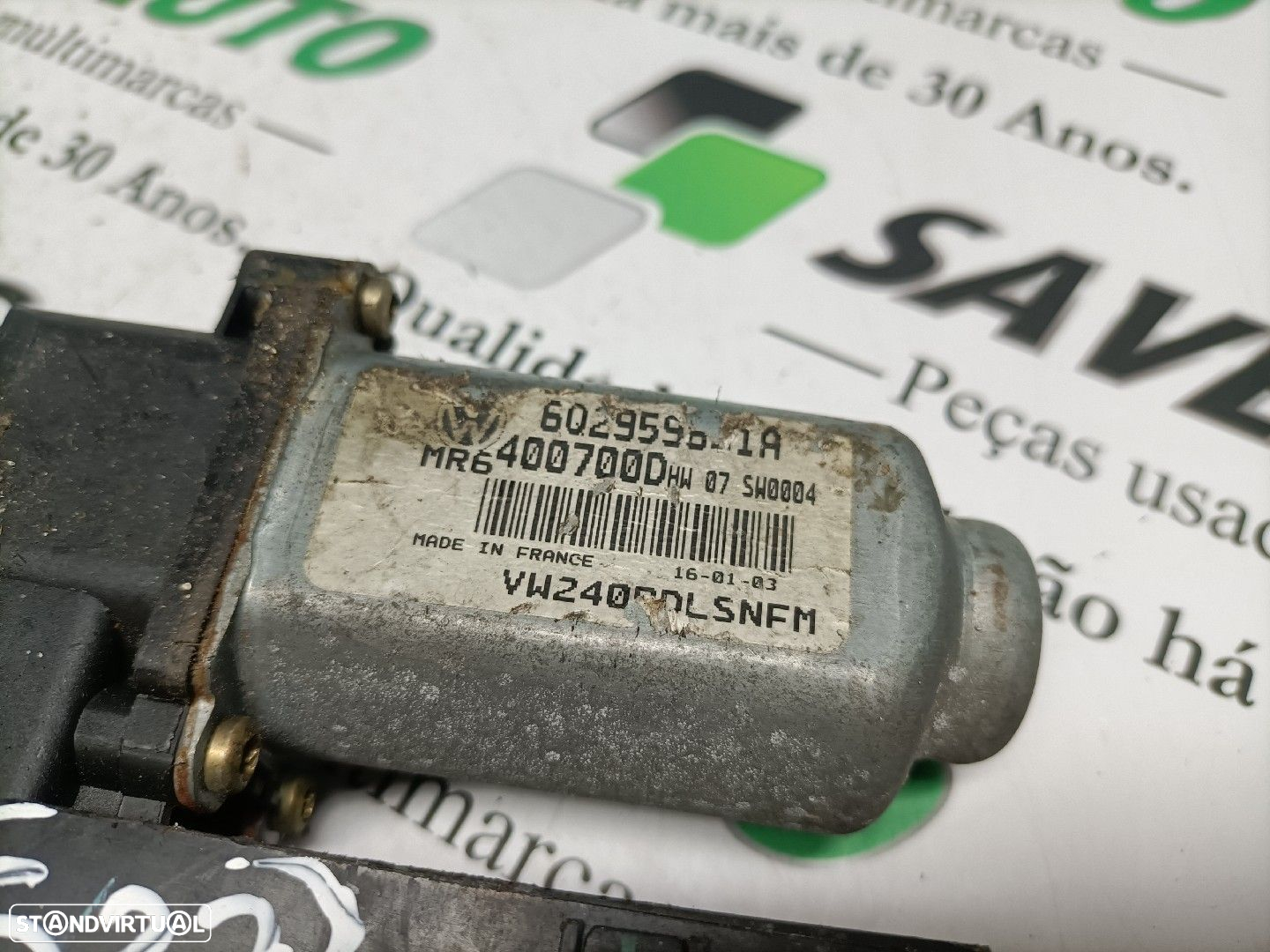 Motor Elevador Frente Esquerdo Volkswagen Polo (9N_) - 4