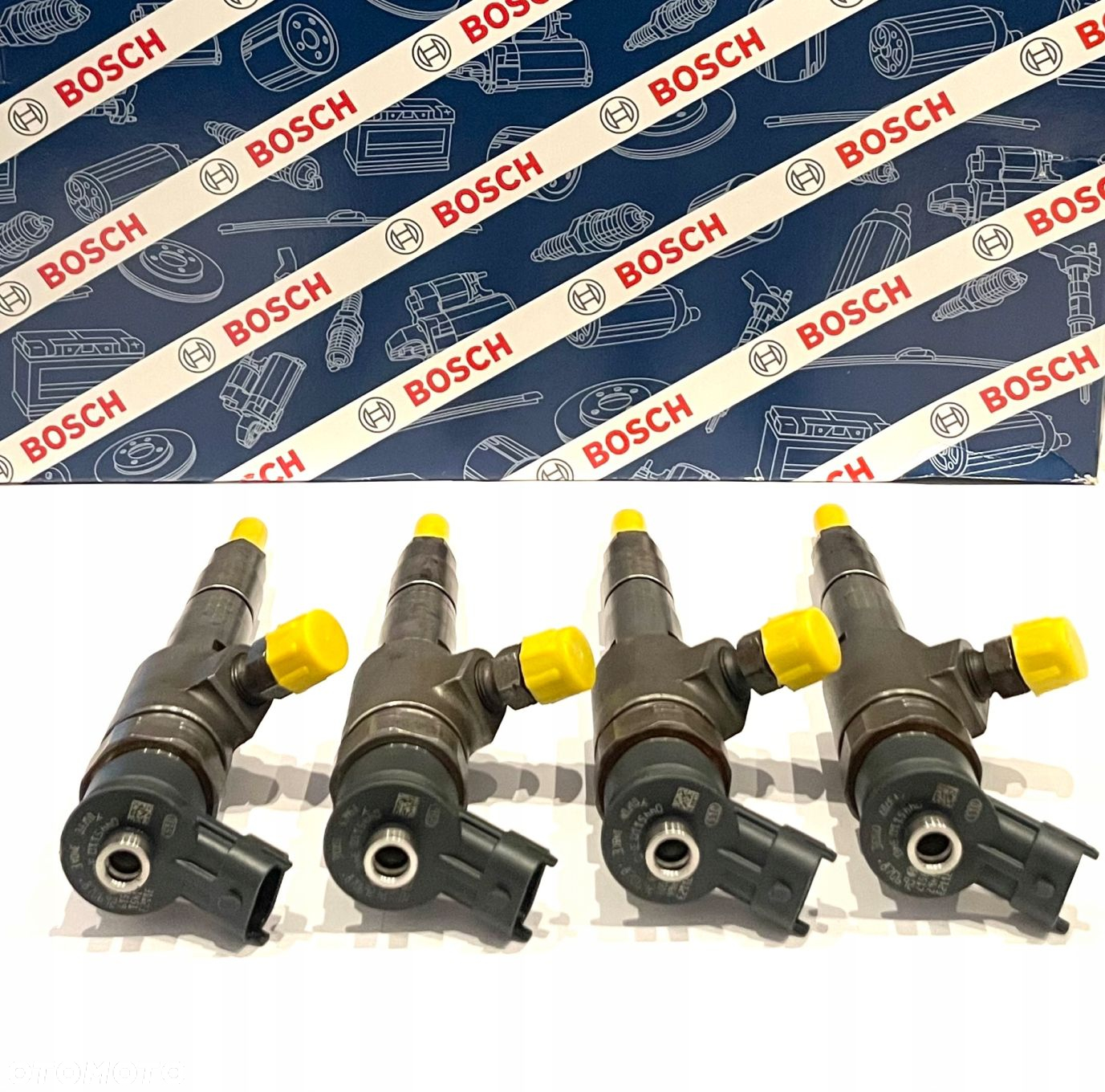 KOMPLET regenerowanych wtryskiwaczy 4SZT 0445110340 firmy BOSCH - 2