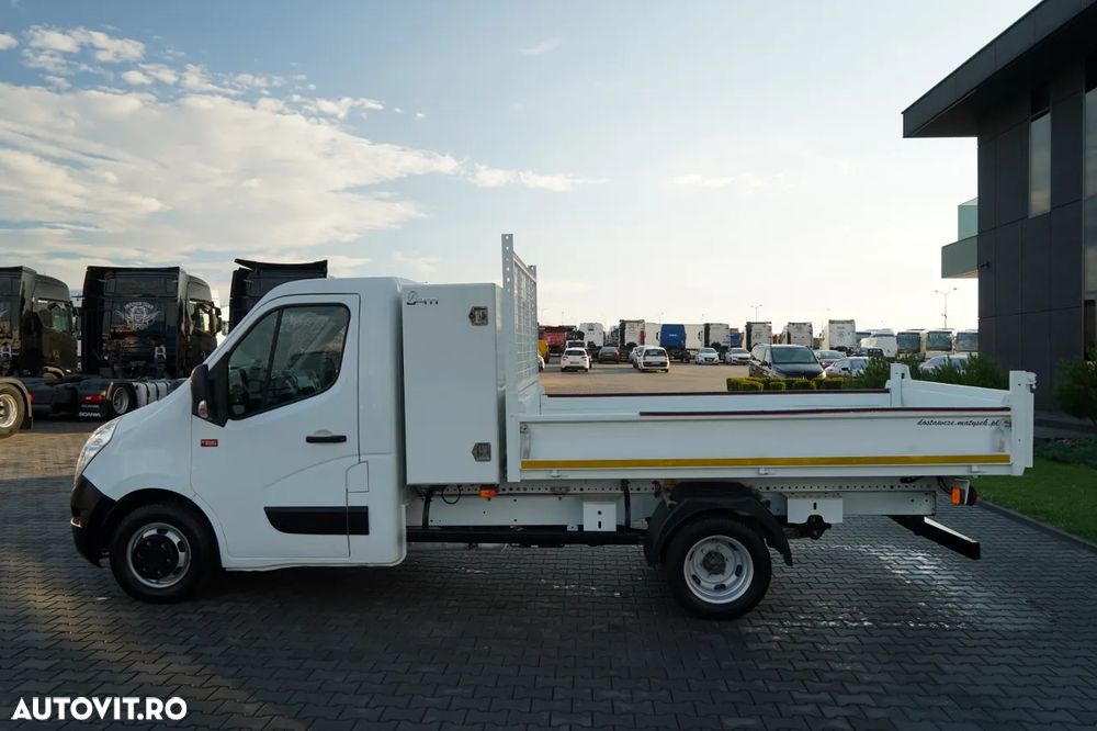Renault MASTER / BASCULATOR SPATE / 3 LOCURI / DOUĂ TRANSMISII / MANUALĂ / IMPORTATĂ / - 15