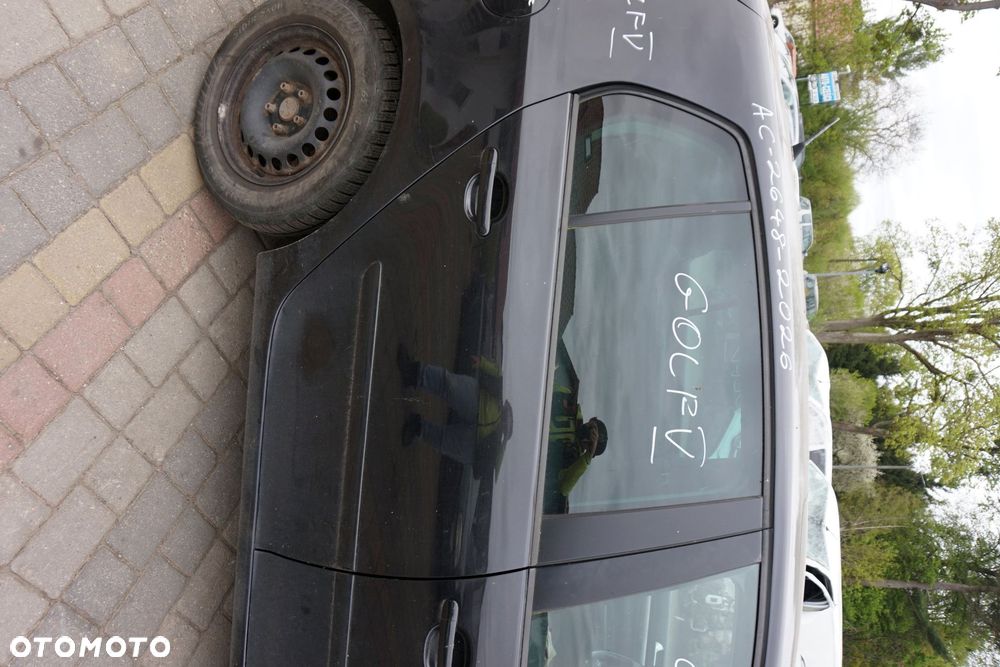 DRZWI TYLNE PRAWE GOLF V 5D HB LC9Z  CZARNY VOLKSWAGEN 2003-2009 - 1