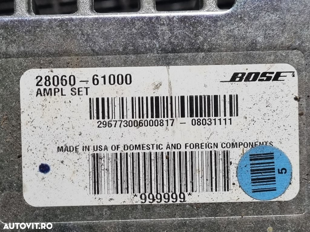 Amplificator audio Renault Koleos 2008 - 2015 (1199) 280606100 - 4