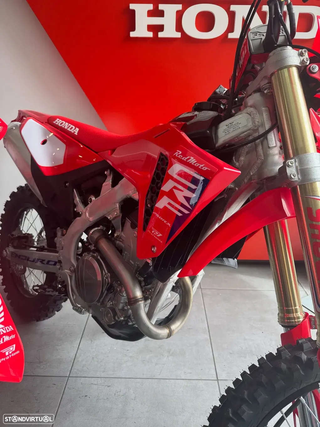 Honda CRF RED MOTO -  250 / 450 - 13