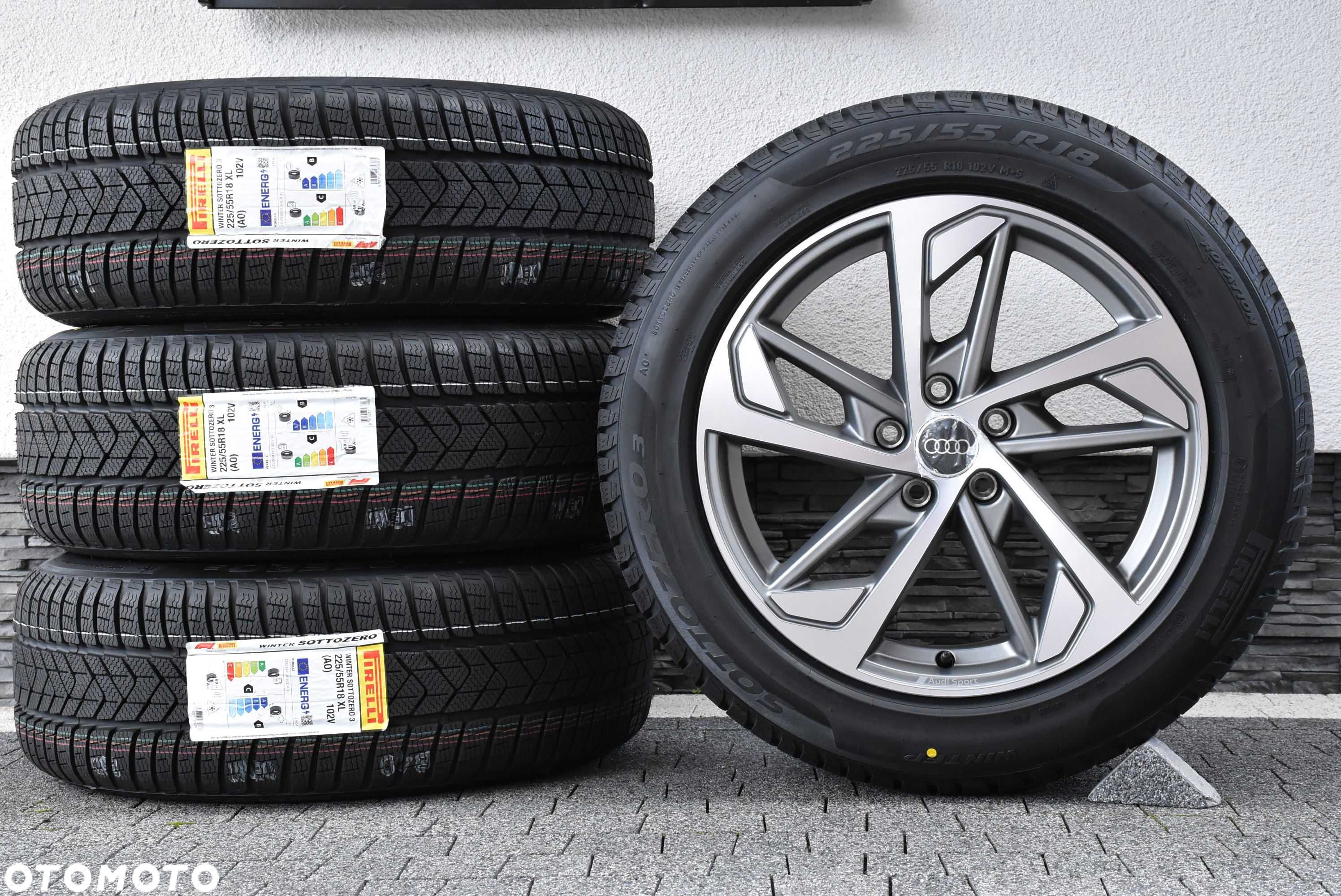Nowe koła zimowe Audi A6 C8 S6 A6 C9 18" Nowy model PIRELLI AO 2025r - 3