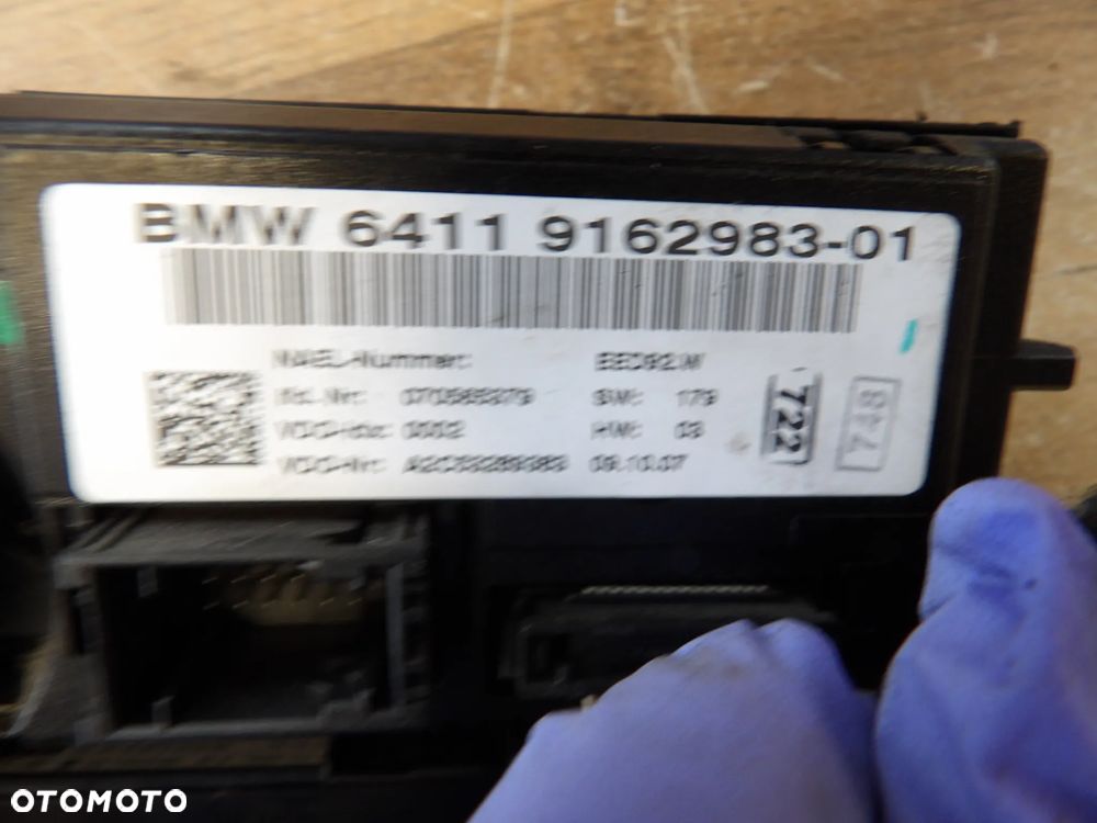 BMW - E81,E82,E87,E88,E90,E91 - PANEL KLIMATYZACJI - 9162983 - 2