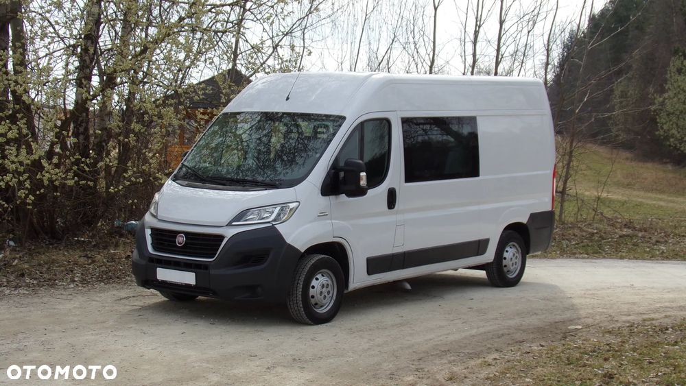 Fiat DUCATO 2.3 130KM * L2H2 * KLIMATRONIK * BRYGADÓWKA 6 OSÓB * ZADBANY ! - 2