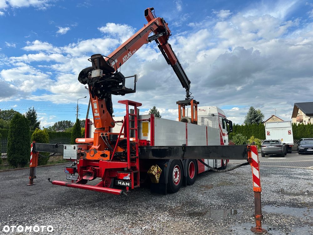 MAN TGX 480 HDS z Niemiec 600tkm 2017r skręta os skóry klima full air - 19