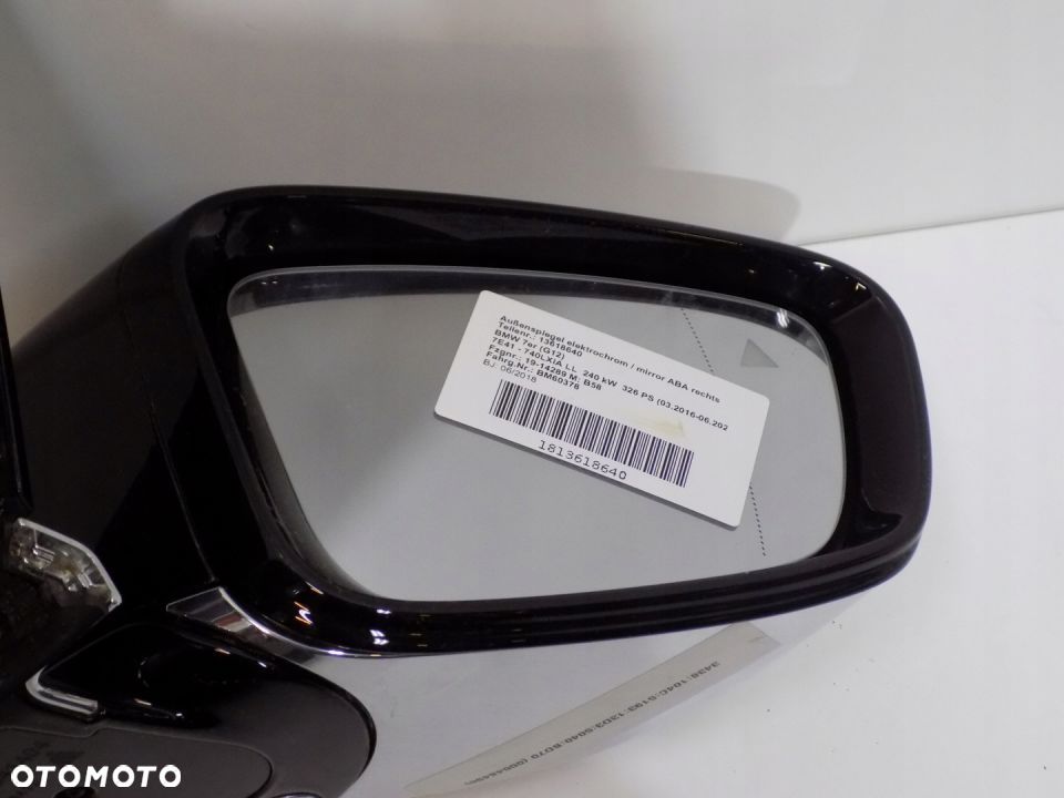 BMW G11 G12 LUSTERKO PRAWE 5PIN 416 ASYSTENT - 3