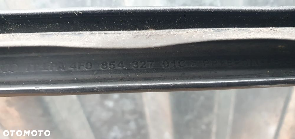 Listwa szyby czołowej lewy przód lewa Audi A6 C6 4F0854327 - 5