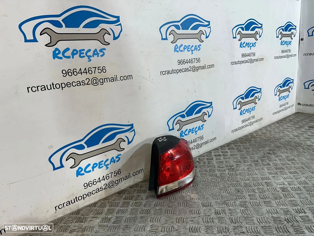 .Conjunto Farolins Tras Traseiros Esquerdo Direito Originais VW VOLKSWAGEN GOLF VI 6 MK6 - 8