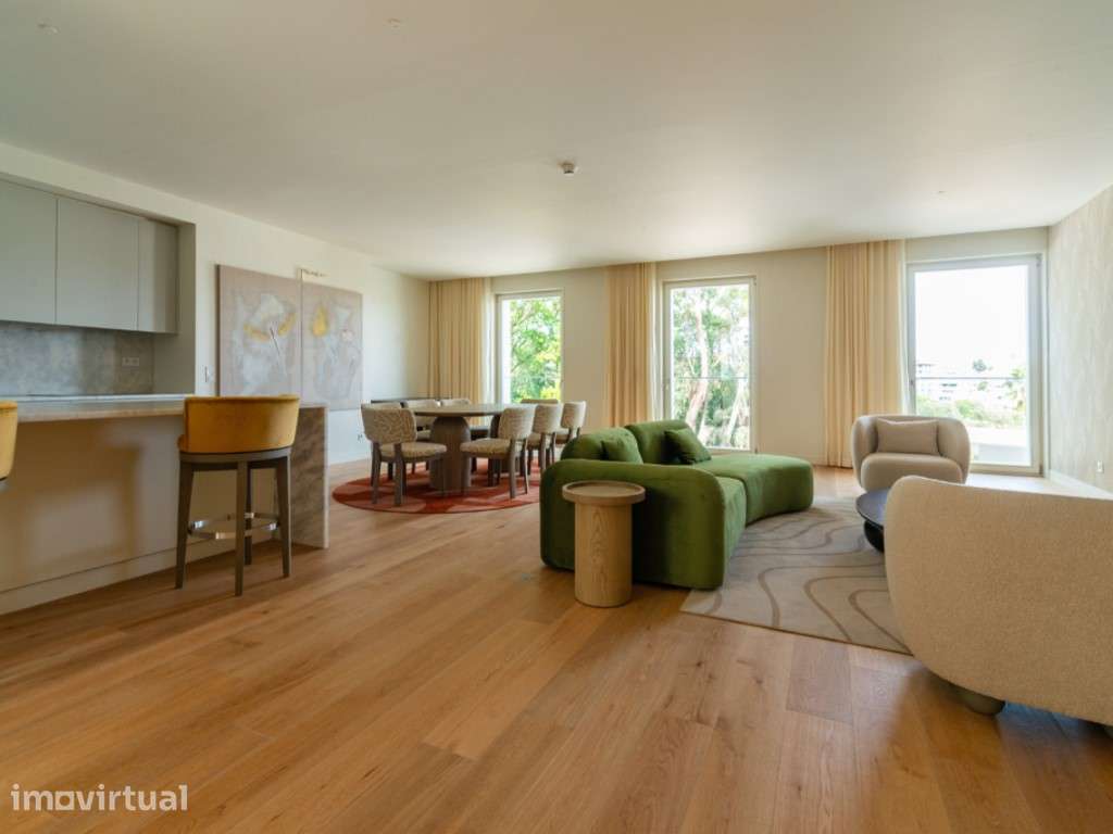 Apartamento T3 mobilado, no Príncipe Real, junto ao Jardim Botânico... - Grande imagem: 2/34