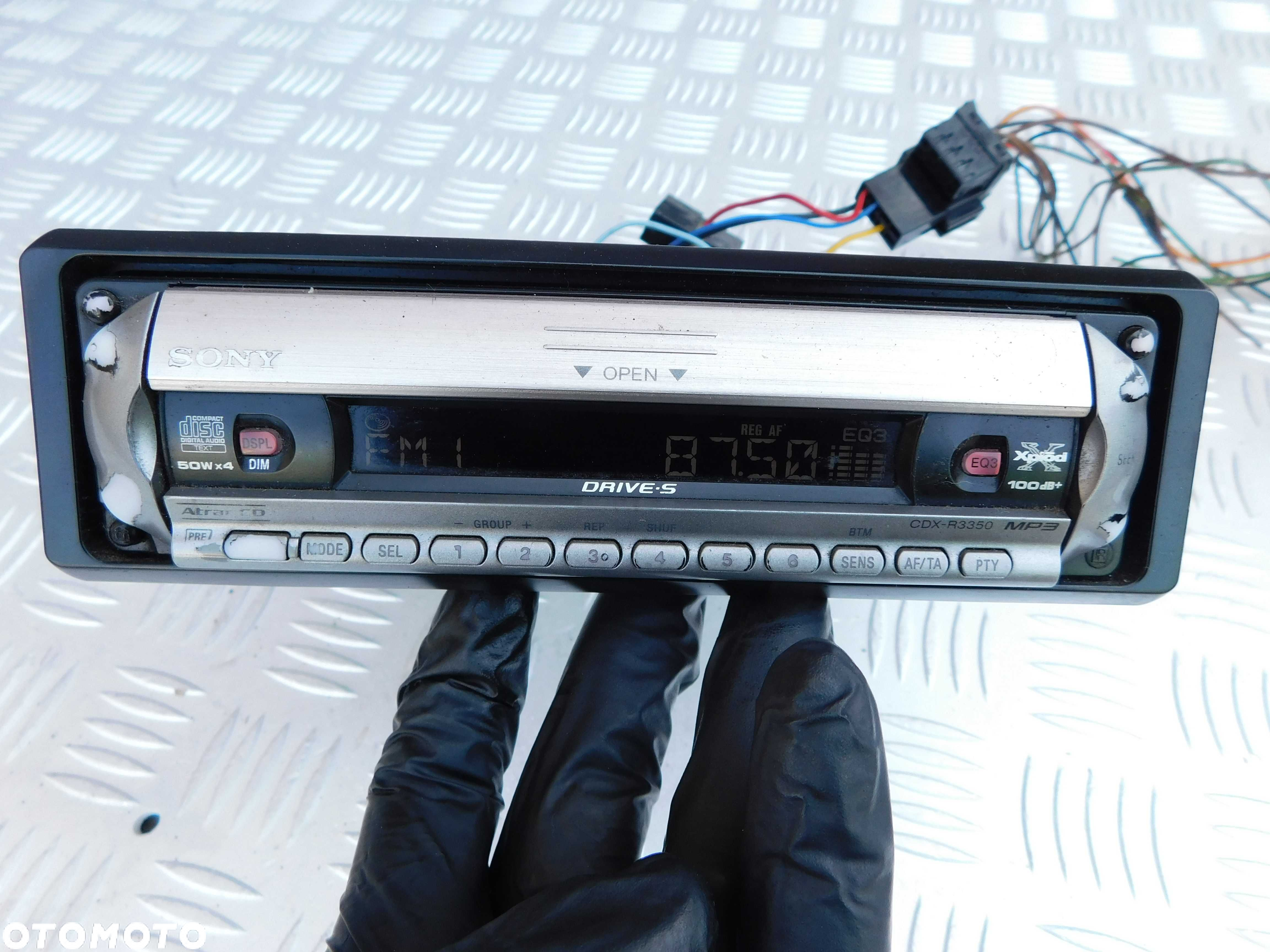 Radio samochodowe MP3 Sony Xplod CDX-R3350 ORYGINAŁ, - 2