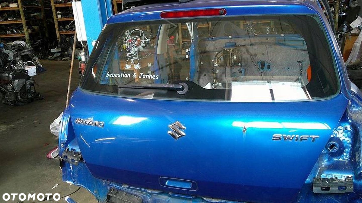 SUZUKI SWIFT III MK6 KLAPA TYŁ BAGAŻNIKA ZCG 5D - 1