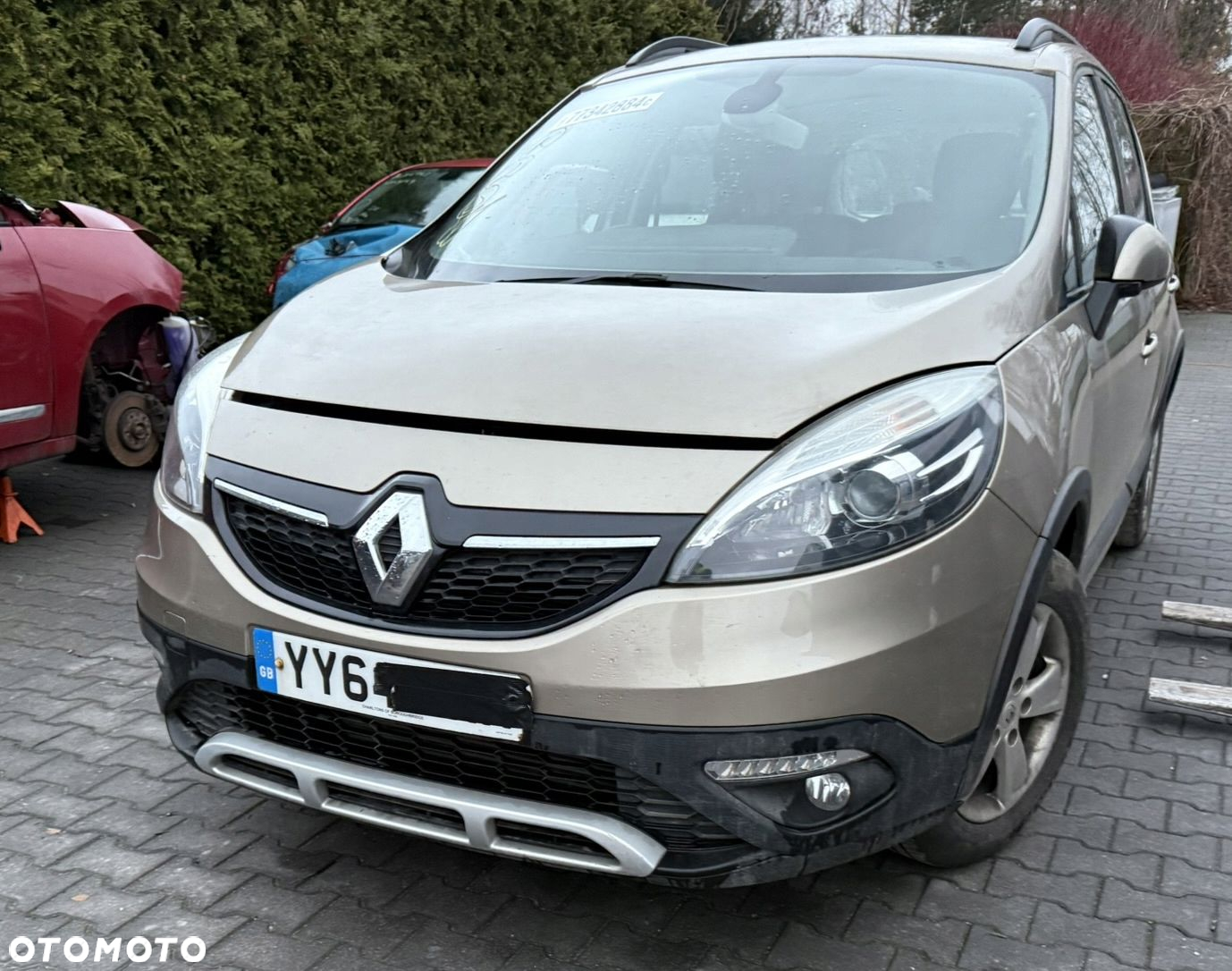 SCENIC III 3 X-MOD DRZWI LEWE KOMPLETNE KOLOR TEHNP - 8