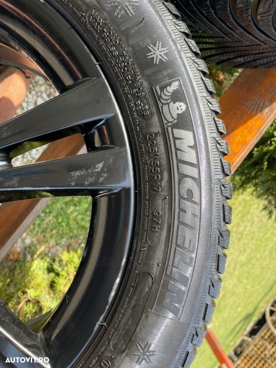 Jante Bmw X1, X2, 17 inch originale, cu anvelope Michelin - 6