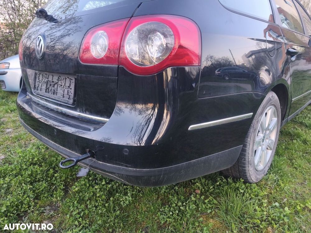 Bară spate Volkswagen Passat B6 break variant combi L041 negru - 8