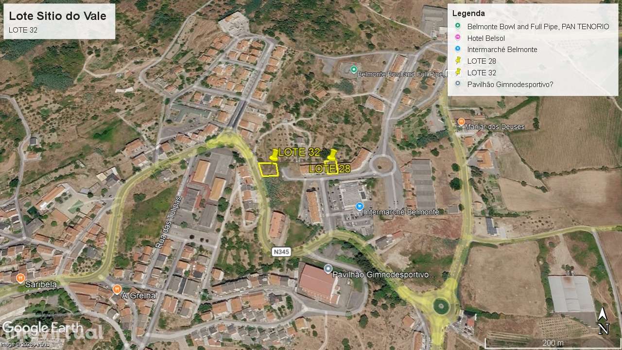 Terreno Para Construção  Venda em Belmonte e Colmeal da Torre,Belmonte - Grande imagem: 3/13