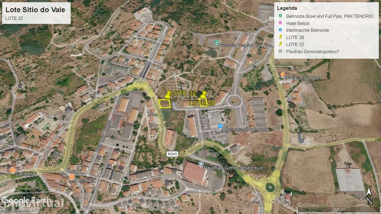 Terreno Para Construção  Venda em Belmonte e Colmeal da Torre,Belmonte - Grande imagem: 3/13