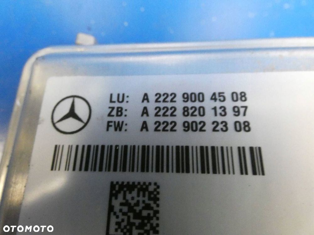 MERCEDES S KLASA W222 MODUŁ CZUJNIK KAMERA SZYBY CZOŁOWEJ - 3