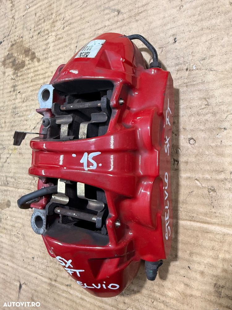 Etrier fata stanga sau dreapta ALFA ROMEO STELVIO an 2017-2024 BREMBO cu 4 pistonase - 4