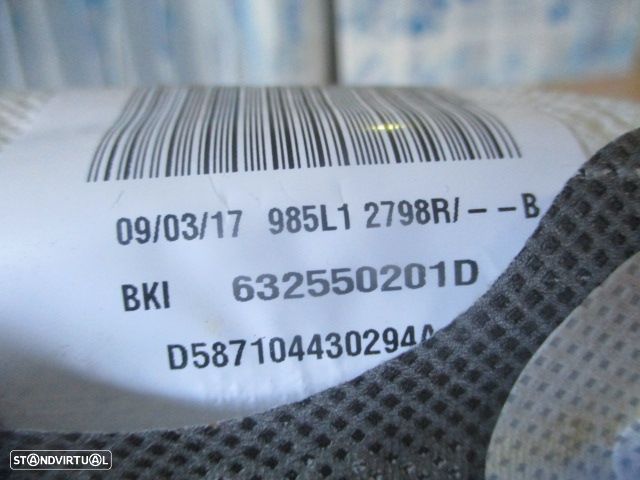 Airbag Banco 632550201D RENAULT MEGANE 4 2017 1.5DCI 110CV 5P AZUL ESQ - 2