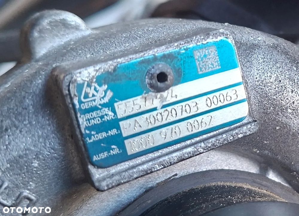 OPEL INSIGNIA A 13r 2.0 CDTI TURBOSPRĘŻARKA 55577924 - 3