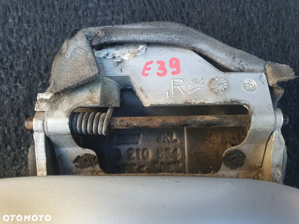 Klamka zewnętrzna drzwi PRAWA przód BMW E39 SREBRNA EUROPA - 2