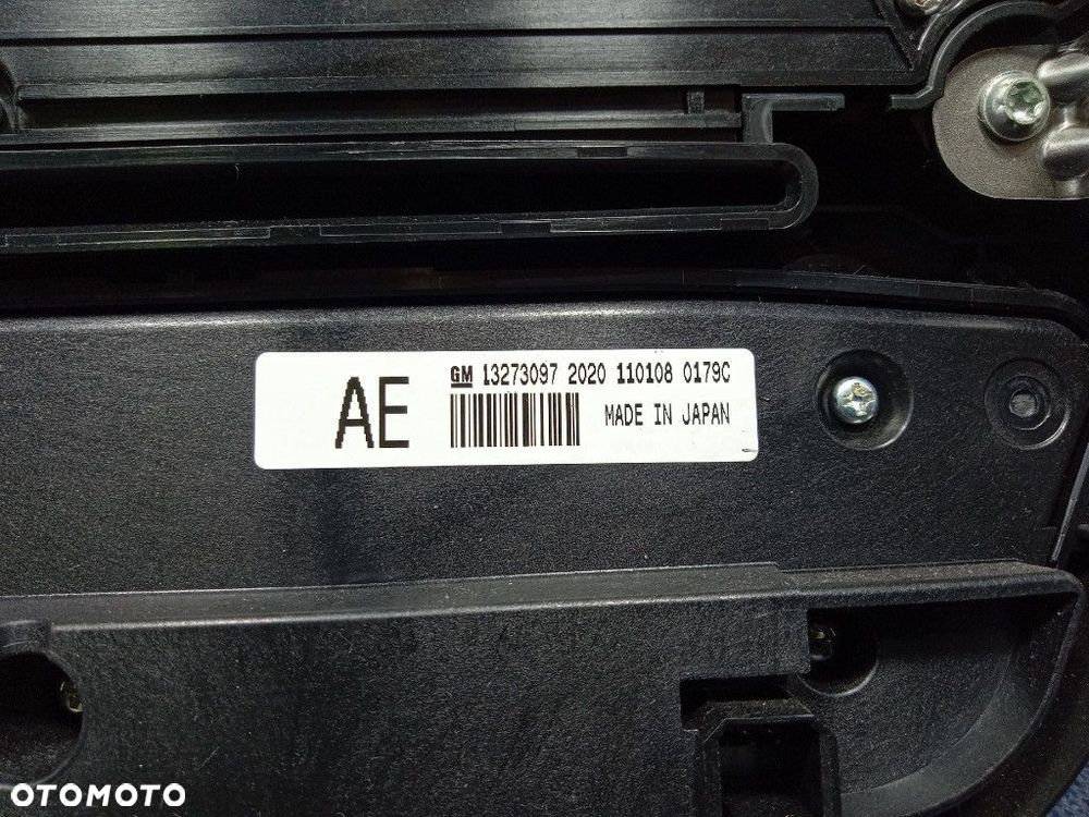 OPEL INSIGNIA A 08- PANEL STERUJĄCY RADIEM I NAWIEWAMI 13273256 - 6
