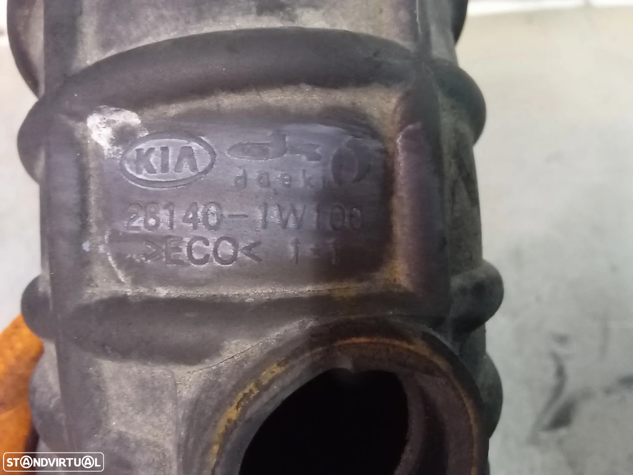 TUBO ADMISSÃO AR TURBO KIA RIO 1.1CRDI 28140-1W100 - 3
