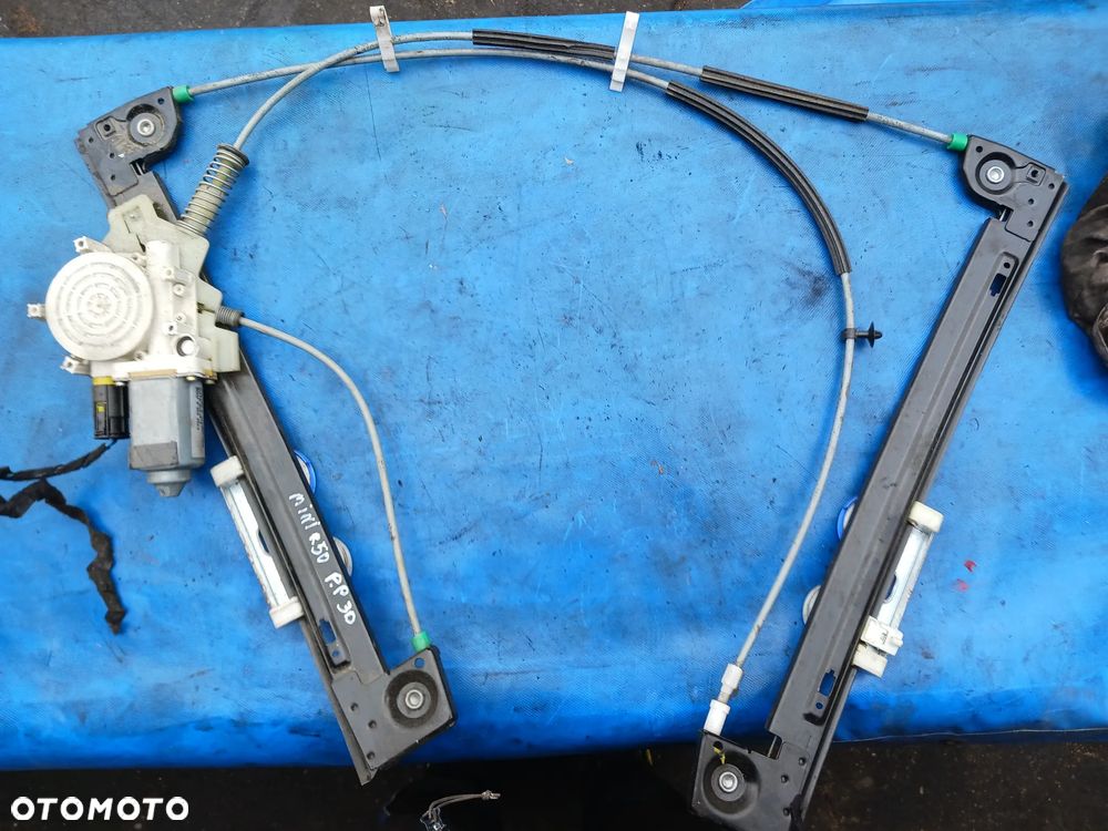 Podnośnik szyby Mini Cooper R50 R52 R53 3 Drzwi 3D PRAWY PASAŻERA mechanizm podnoszenia silniczek 69548929 - 1