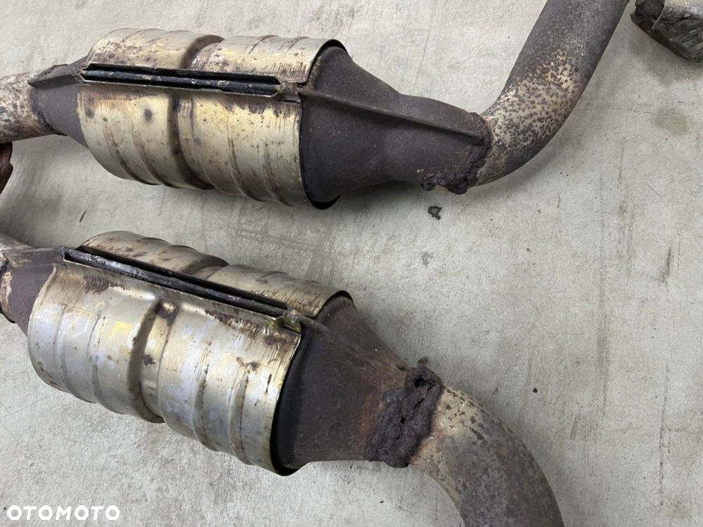 Wydech Mercedes w210 KOMBI 95-02r. 3.2 v6 benzyna KOMPLETNY tłumik katalizatory PEŁNE NIE WYBITE - 13