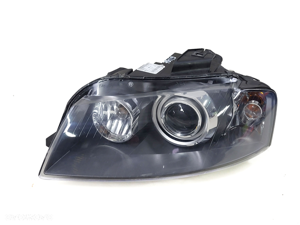 AUDI A3 8P 2005-2008r XENON PRZEDNIA LAMPA LEWA EU DUŻY GRILL