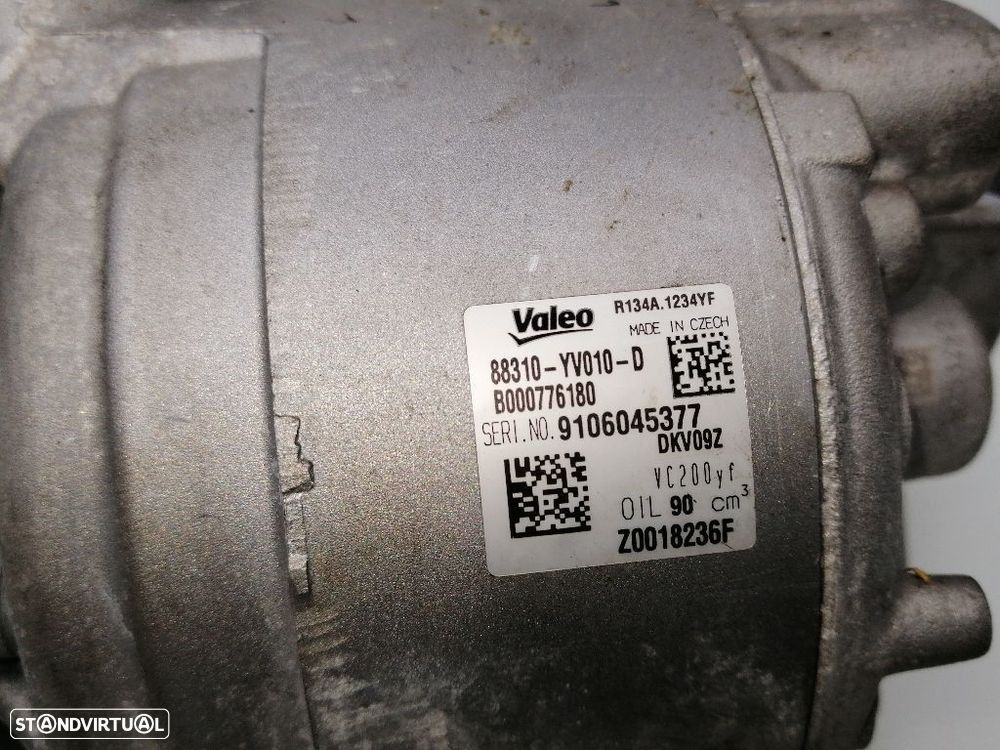 COMPRESSOR AR CONDICIONADO TOYOTA AYGO 2020 -88310YV010D B000776180 - 2