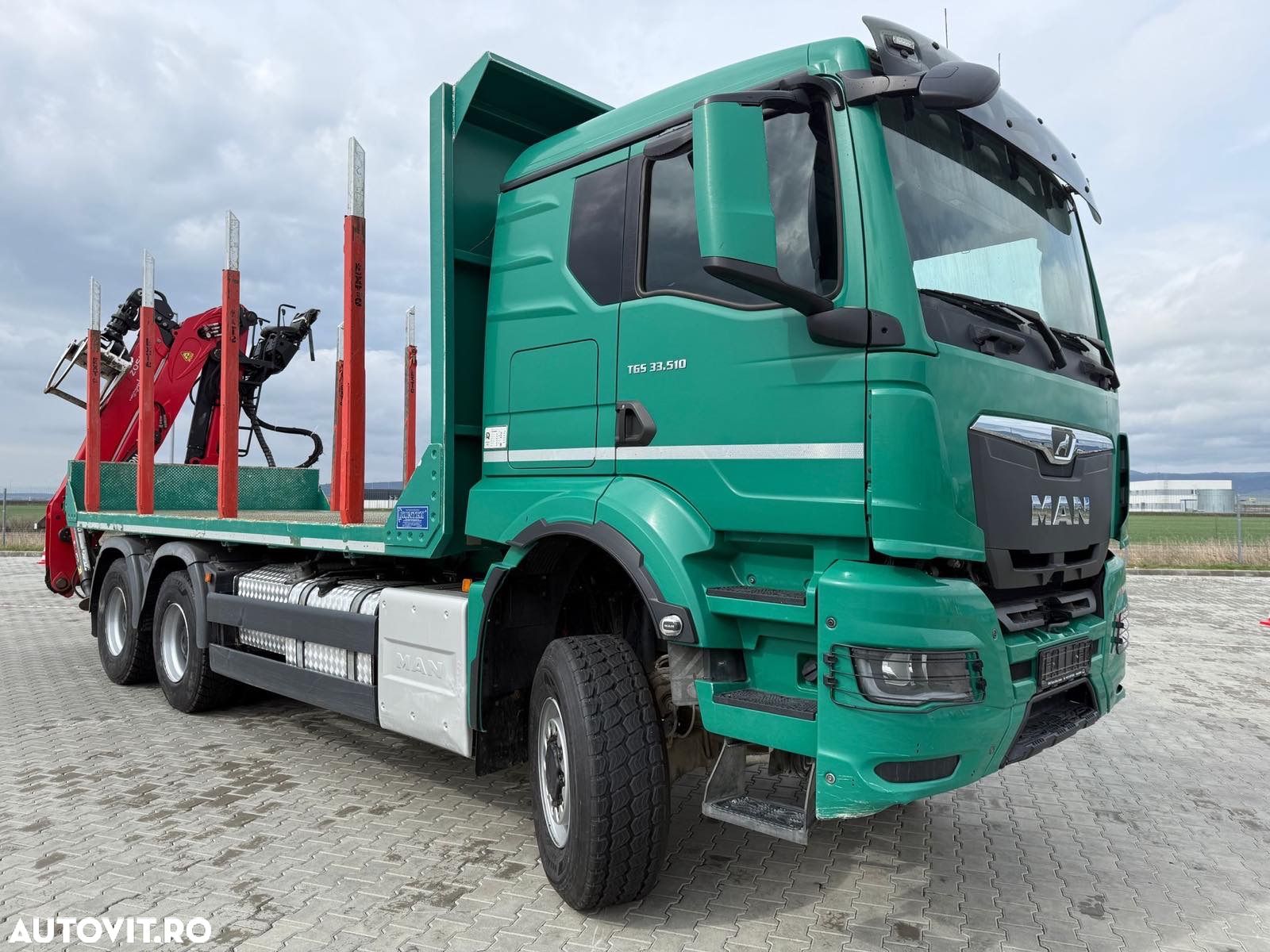 MAN TGS 33.510, Palfinger Q150, 99.000km, 2021, 6x6 - 1