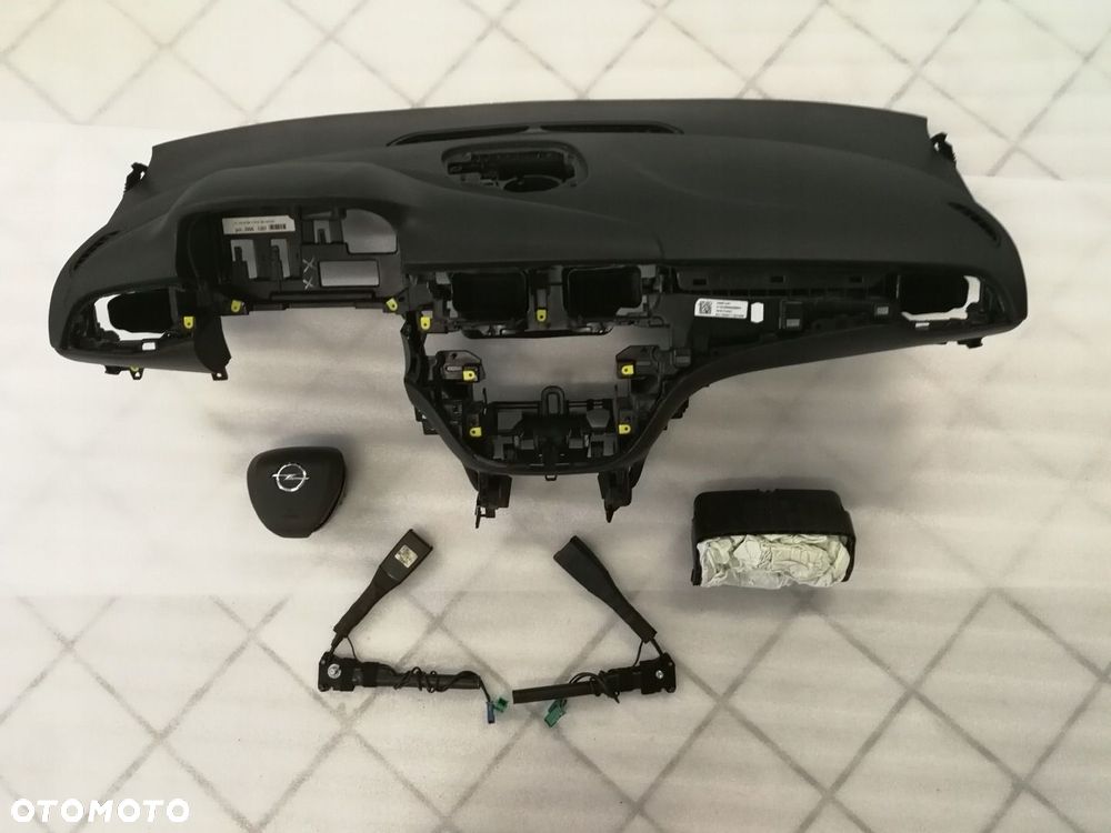 OPEL CORSA E DESKA KONSOLA PODUSZKI AIRBAG