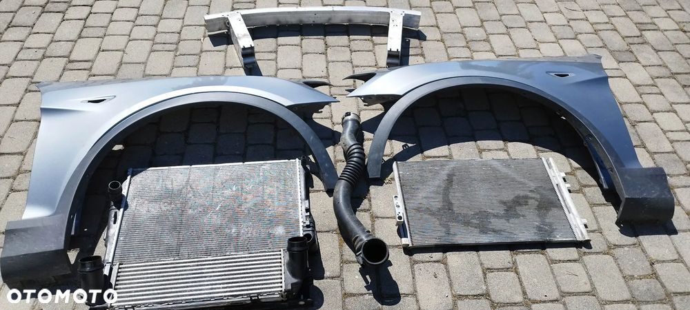 komplet chłodnic błotniki belka wąż x3 e25 26 - 1
