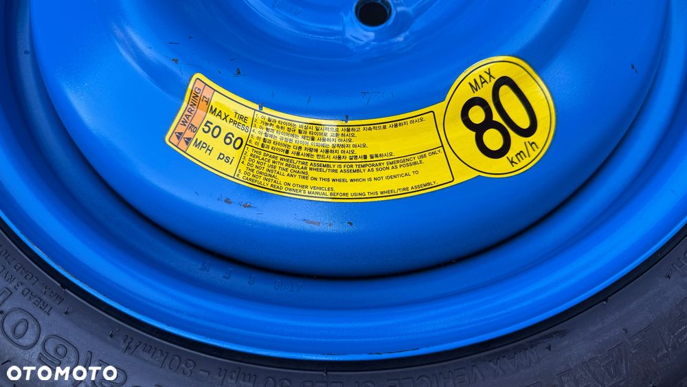 Koło dojazdowe r16 4x114.3 ET44 125/70 Epica Opel Chevrolet dojazdówka felga - 8