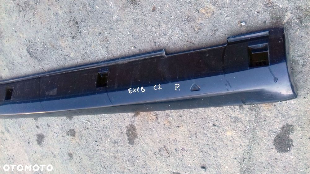 listwa progowa nakładka 9648436677 9649807277 prawa citroen c2 03-09 exyb - 3