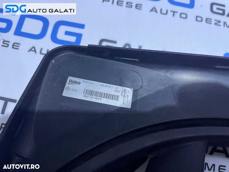 Ventilator Electroventilator cu Modul Calculator Audi A4 B8 2.0 TDI 2008 - 2015 Cod 8K0121003M 989460D - 8