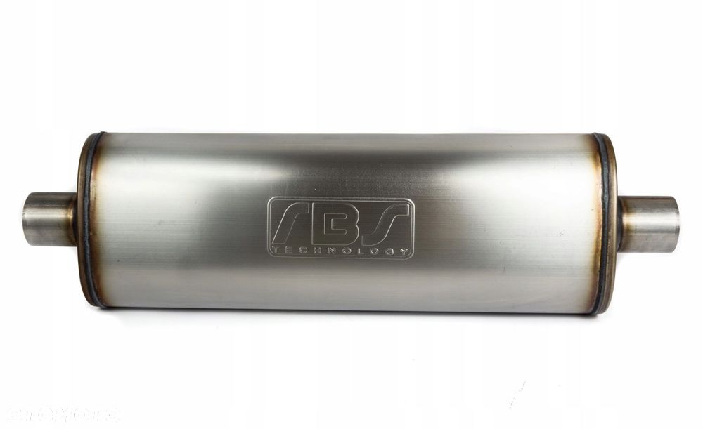 TŁUMIK ŚRODKOWY PRZELOTOWY 2,5" 63MM RBS 76cm - 1