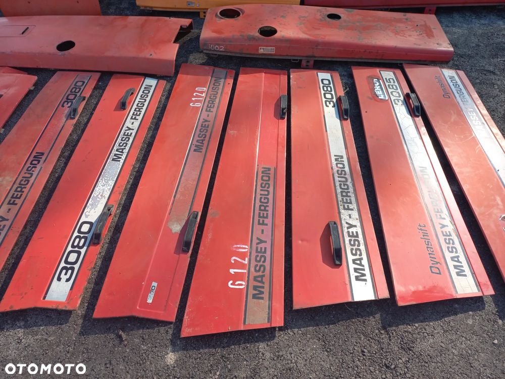 Maska boczna osłona massey ferguson,pokrywa silnika,grill,same,renault,3080, - 9