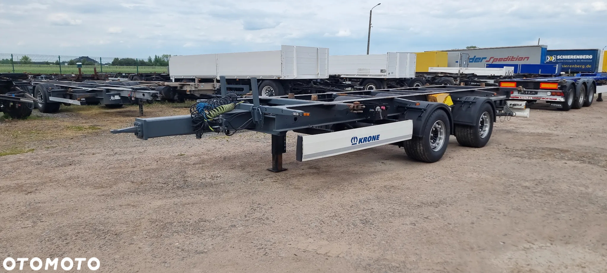 Krone 23.500zł netto GÓRNY ZACZEP TANDEM BDF 7.45-7.80m KRONE DHL/DACHSER/DPD 2016ROK OPONY R19.5 HAMULCE TARCZOWE SAF MOŻLIWOŚĆ TRANSPORTU - 4