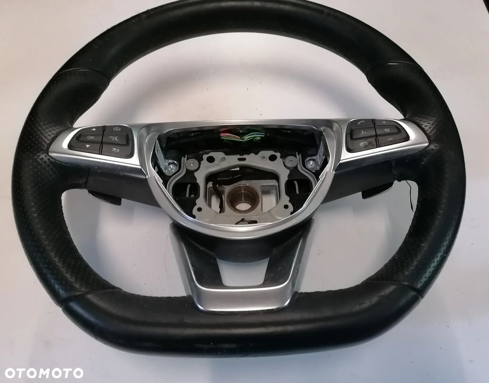 MERCEDES C-KLASA W205 18r KIEROWNICA MULTIFUNKCJA SKÓRZANA ŁOPATKI - 2